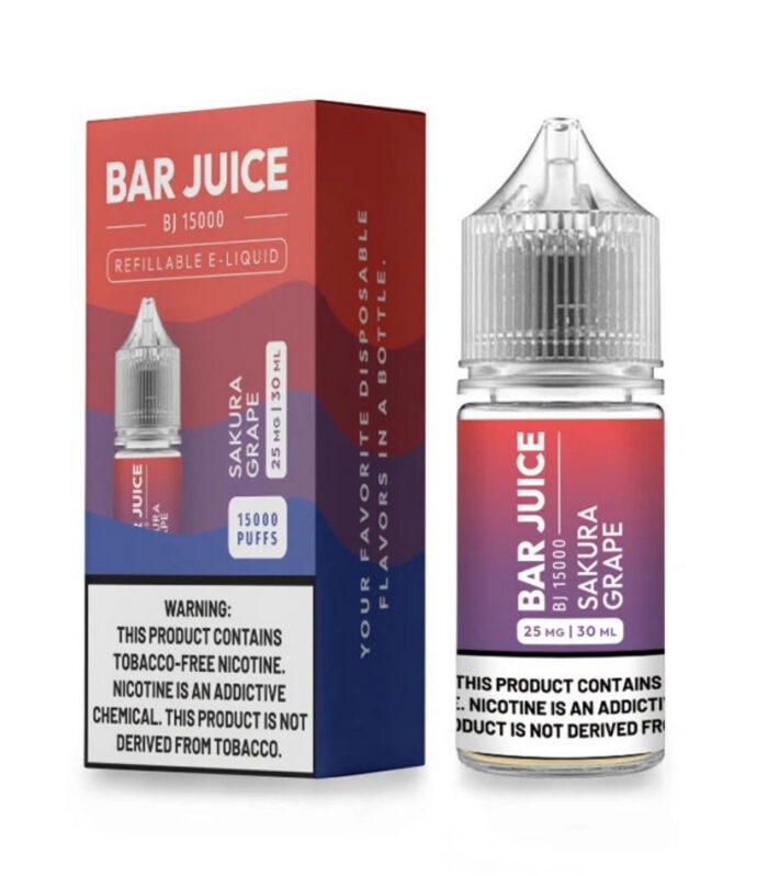Sakura Grape SALT - Bar Juice - 30ml