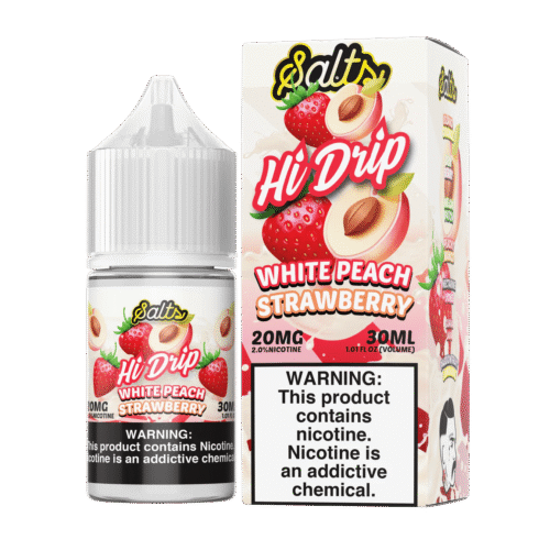 White Peach Strawberry SALT - Hi Drip - 30ml