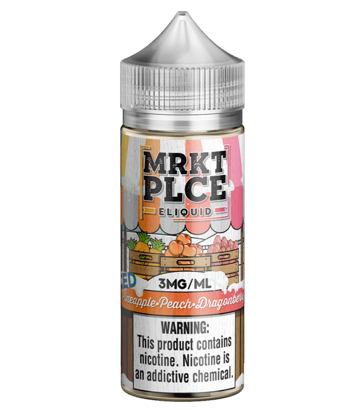 ICED Pineapple Peach Dragonberry - Market Place - 100ml