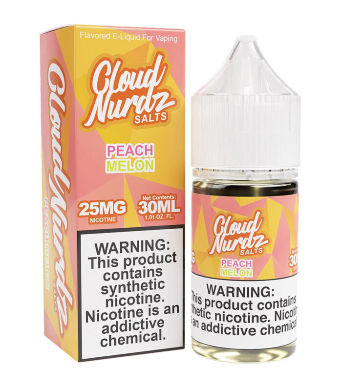 Peach Melon SALT - Cloud Nurdz - 30ml