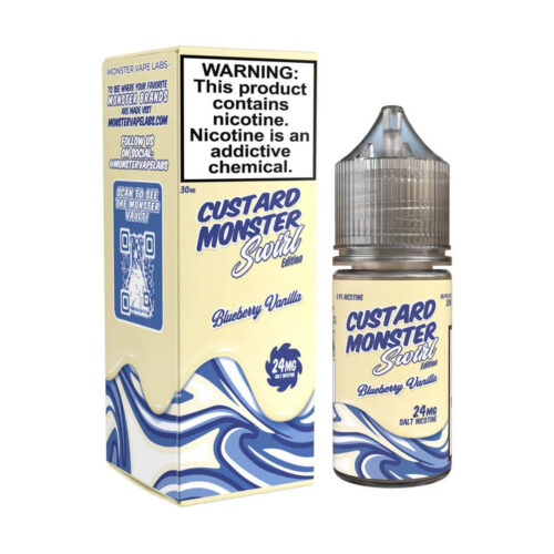 Blueberry Vanilla SALT - Custard Monster - 30ml