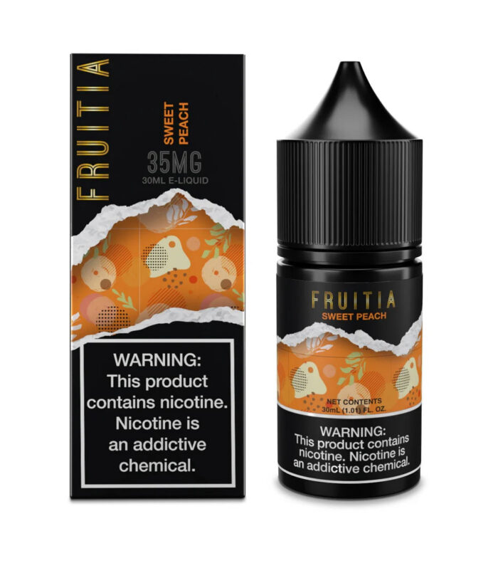 Sweet Peach Soda SALT - Fruitia - 30ml