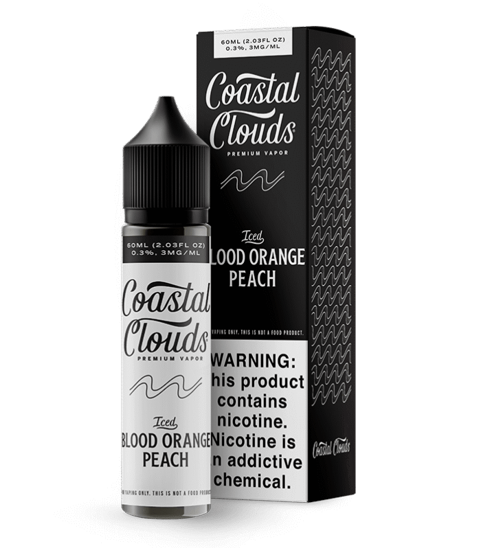ICED Blood Orange Peach - Coastal Clouds - 60ml