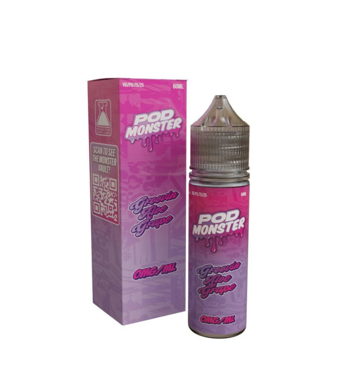 Groovin Aloe Grape SALT - Pod Monster - 60ml
