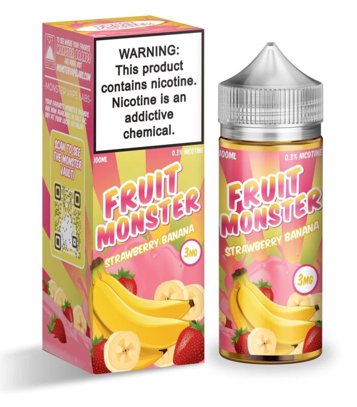 Strawberry Banana - Fruit Monster - 100ml