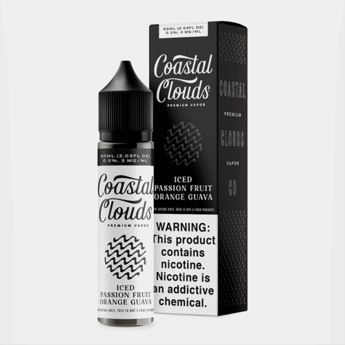 ICED Passion Fruit Orange Guava - Coastal Clouds - 60ml