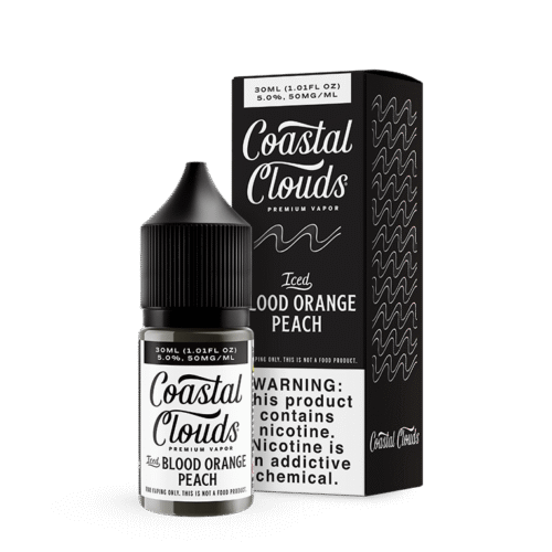 ICED Blood Orange Peach SALT - Coastal Clouds - 30ml