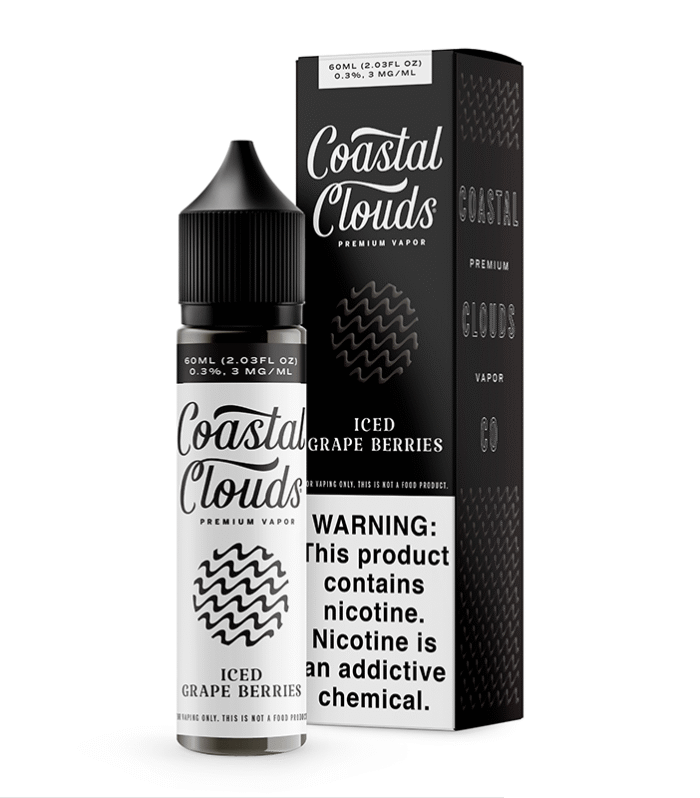 ICED Grape Berries - Coastal Clouds - 60ml