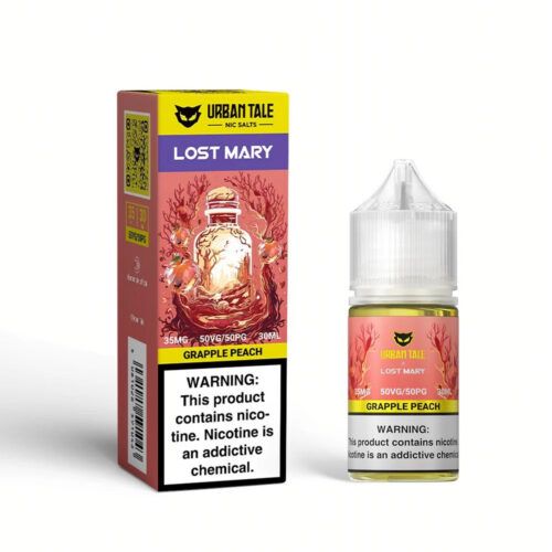 Grapple Peach SALT - Lost Mary x Urban Tales - 30ml