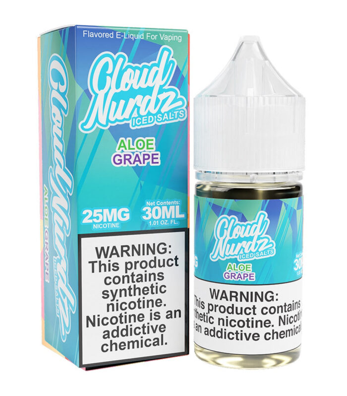 Aloe Grape ICE SALT - Cloud Nurdz - 30ml