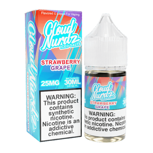 Strawberry Grape ICE SALT - Cloud Nurdz - 30ml