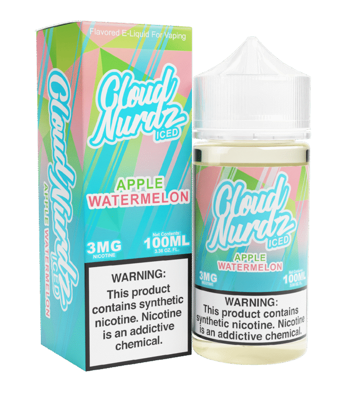 Apple Watermelon ICE - Cloud Nurdz - 100ml