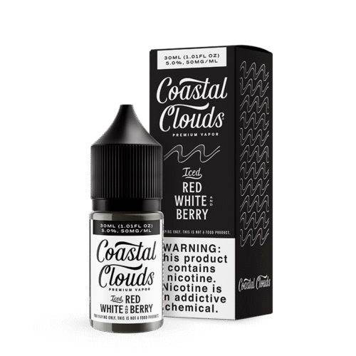 ICED Red White And Berry SALT - Coastal Clouds - 30ml