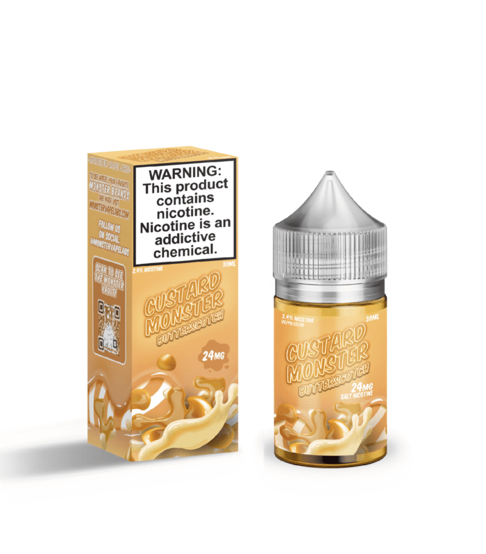 Butterscotch SALT - Custard Monster - 30ml