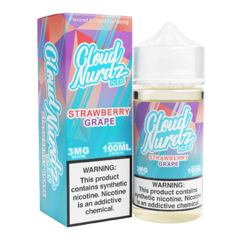 Grape Strawberry ICE - Cloud Nurdz - 100ml