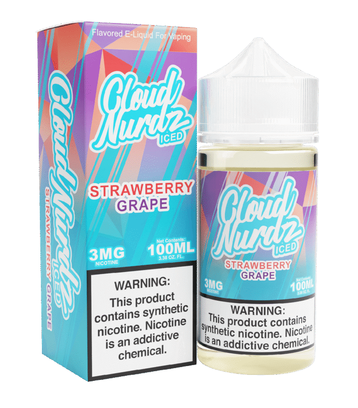 Grape Strawberry ICE - Cloud Nurdz - 100ml