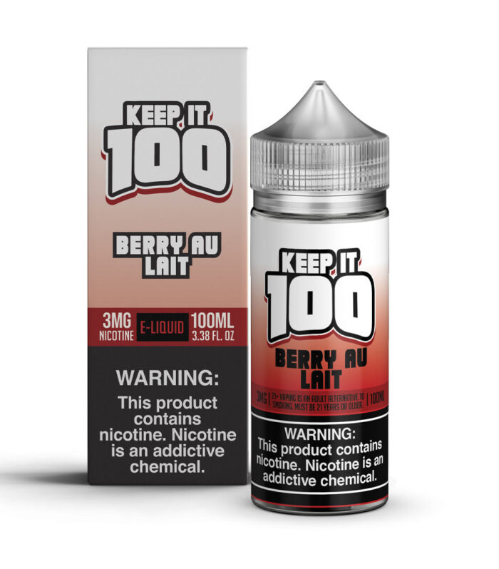Berry Au Lait - Keep It 100 - 100ml