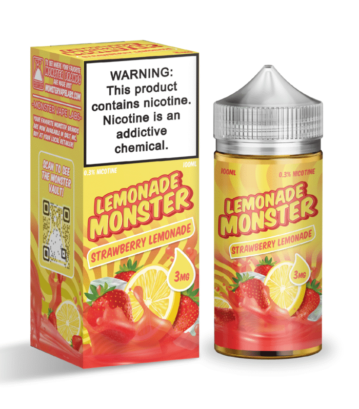 Strawberry Lemonade - Lemonade Monster - 100ml
