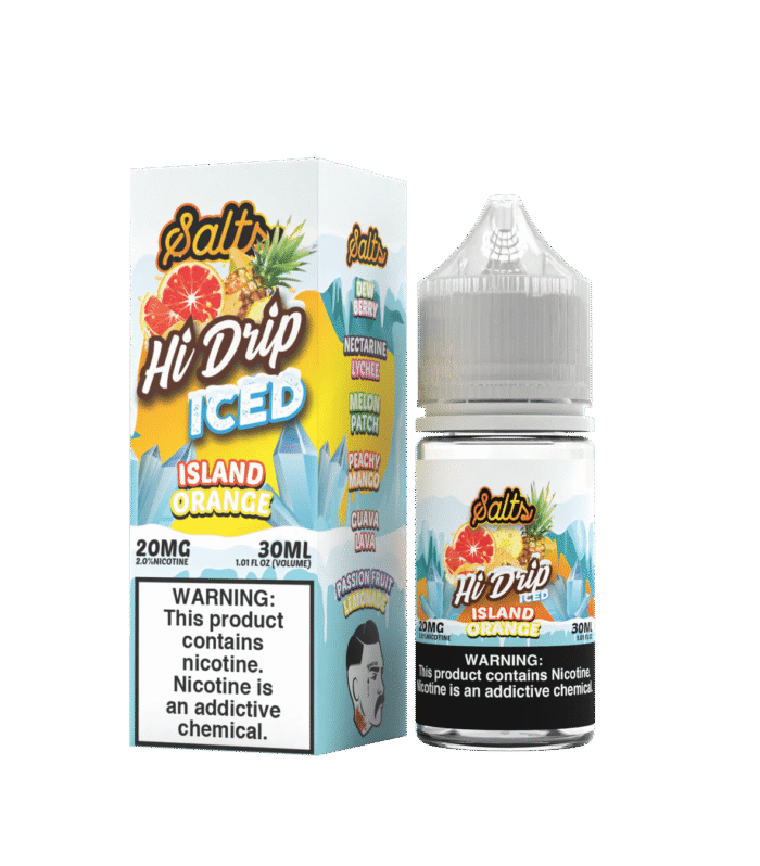Island Orange ICED SALT - Hi Drip - 30ml