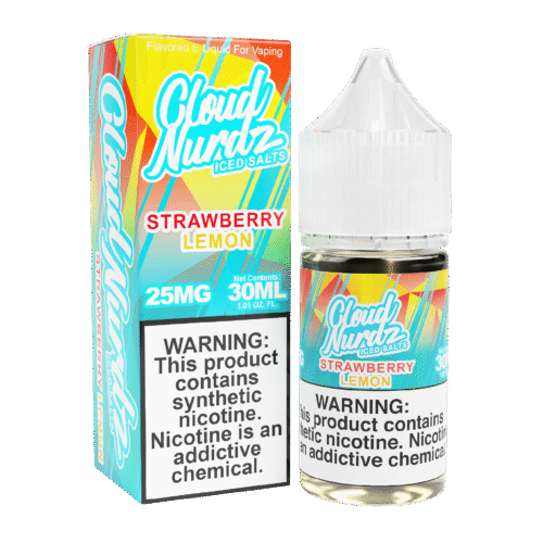 Strawberry Lemon ICE SALT - Cloud Nurdz - 30ml