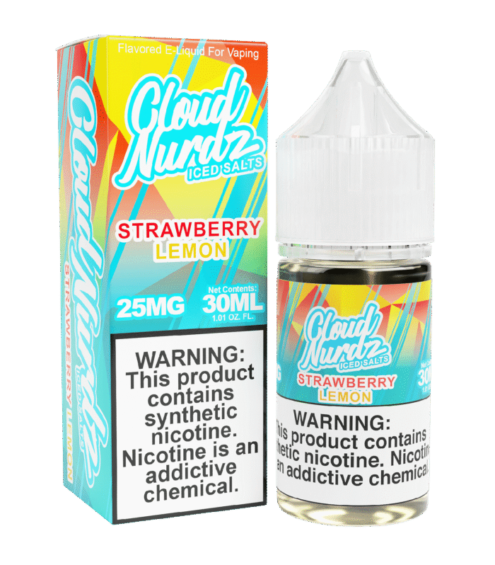 Strawberry Lemon ICE SALT - Cloud Nurdz - 30ml
