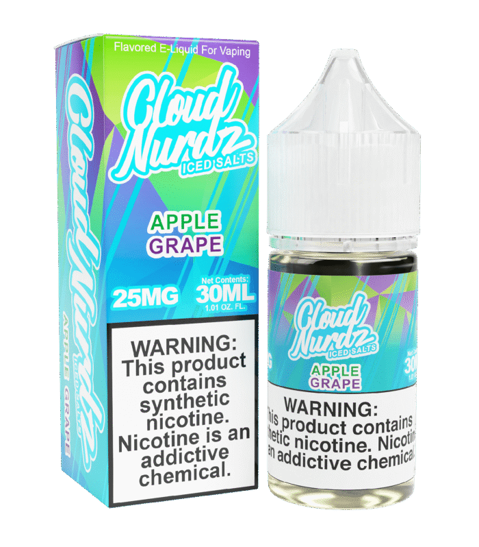 Apple Grape ICE SALT - Cloud Nurdz - 30ml