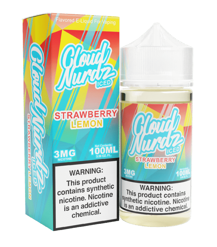 Strawberry Lemon ICE - Cloud Nurdz - 100ml
