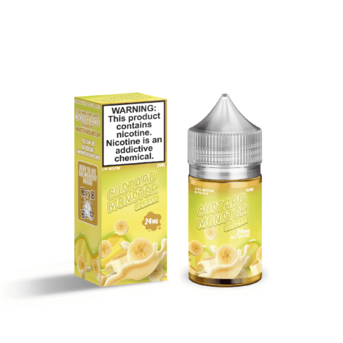 Banana Custard SALT - Custard Monster - 30ml