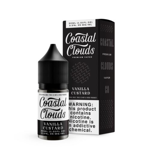 Vanilla Custard SALT - Coastal Clouds - 30ml