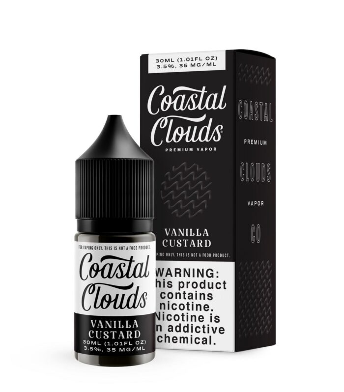 Vanilla Custard SALT - Coastal Clouds - 30ml