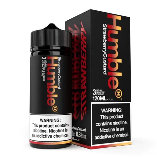 Smash Mouth (Strawberry Custard) - Humble - 120ml