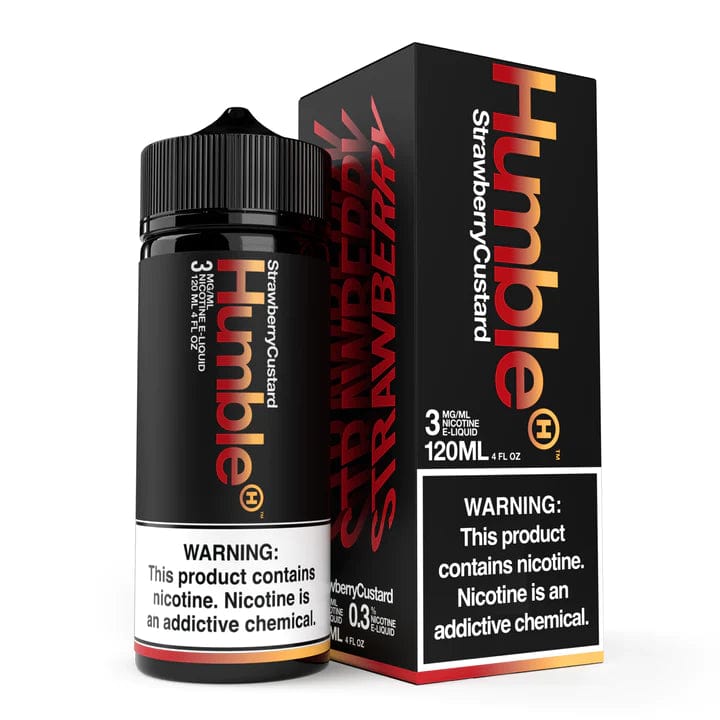 Smash Mouth (Strawberry Custard) - Humble - 120ml