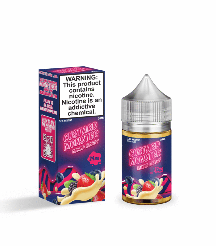 Mixed Berry SALT - Custard Monster - 30ml