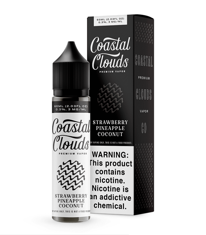 Strawberry Pineapple Coconut - Coastal Clouds - 60ml