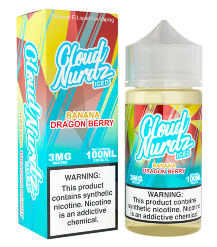 Banana Dragon Berry ICE - Cloud Nurdz -  100ml