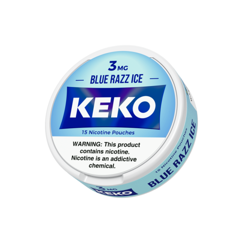 Blue Razz Ice - KEKO Nicotine Pouches