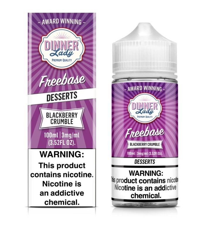 Blackberry Crumble - Dinner Lady Desserts - 100ml