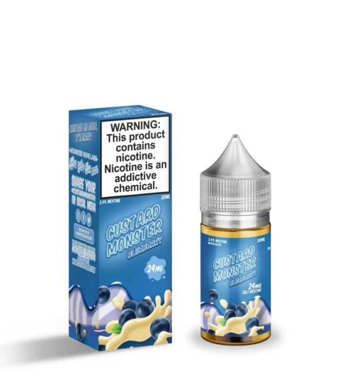 Blueberry Custard SALT - Custard Monster - 30ml