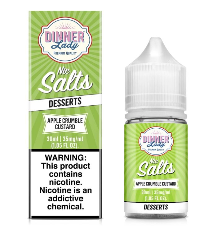 Apple Crumble SALT - Dinner Lady Dessert - 30ml