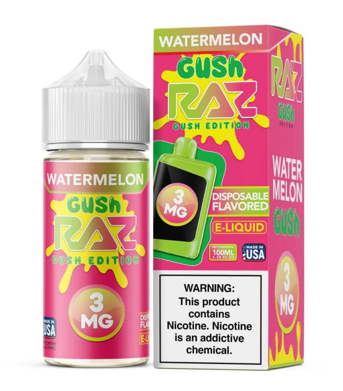 Watermelon Gush - Pod Juice X RAZ E-Liquid  - 100ml