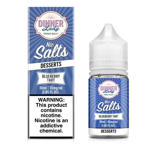 Blueberry Tart SALT - Dinner Lady Dessert - 30ml