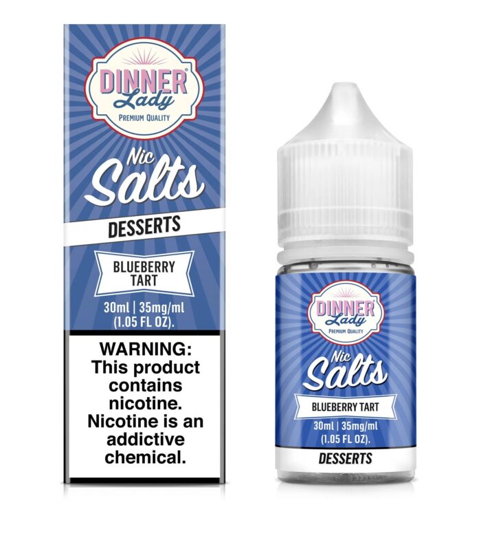 Blueberry Tart SALT - Dinner Lady Dessert - 30ml