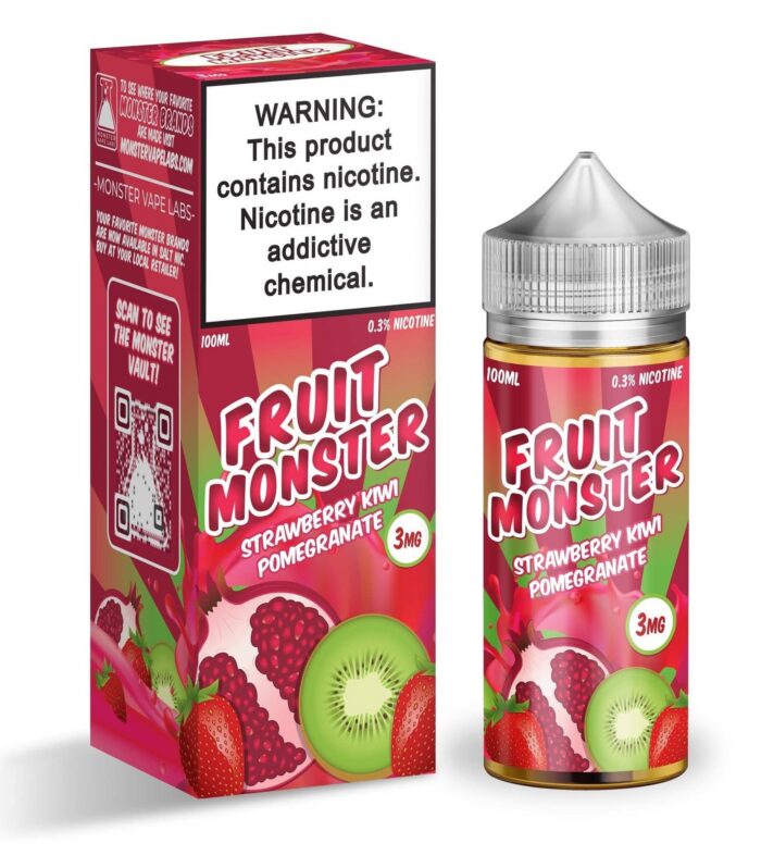 Strawberry Kiwi Pomegranate - Fruit Monster - 100ml