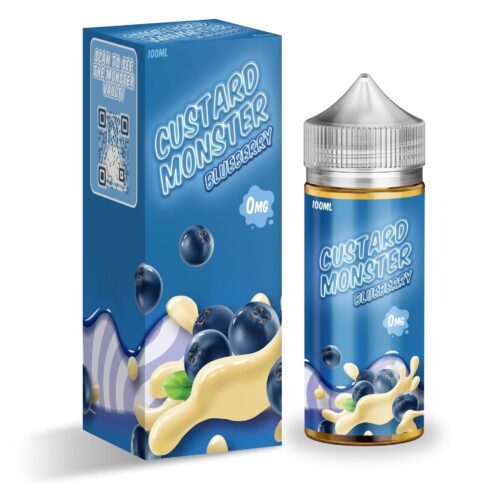 Blueberry Custard - Custard Monster - 100ml