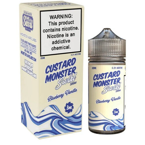 Blueberry Vanilla - Custard Monster - 100ml