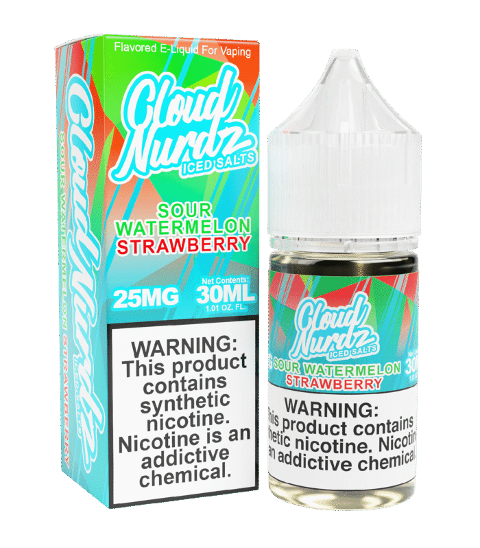 Sour Watermelon Strawberry ICE SALT - 30ml