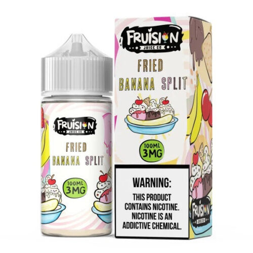 Fried Banana Split - Fruision Juice Co - 100ml