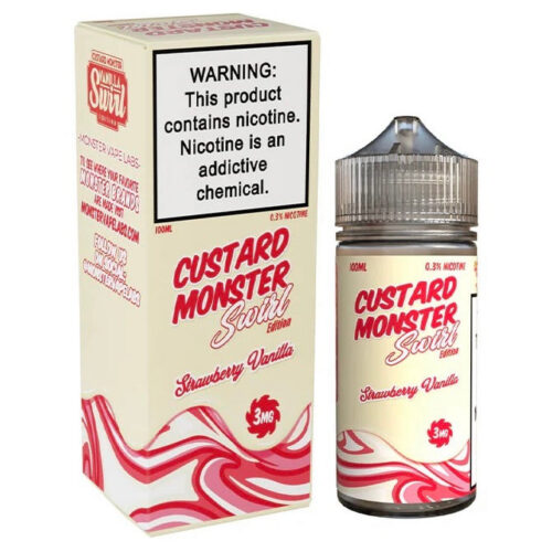 Strawberry Vanilla - Custard Monster - 100ml