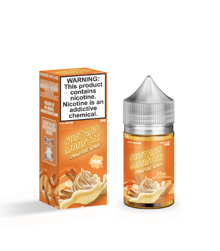 Pumpkin Spice SALT - Custard Monster - 30ml