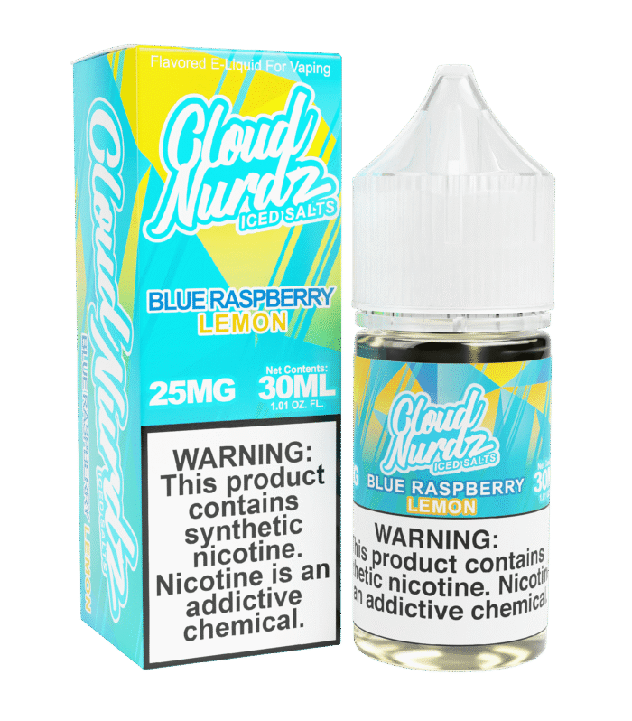 Blue Raspberry Lemon ICE SALT - Cloud Nurdz - 30ml